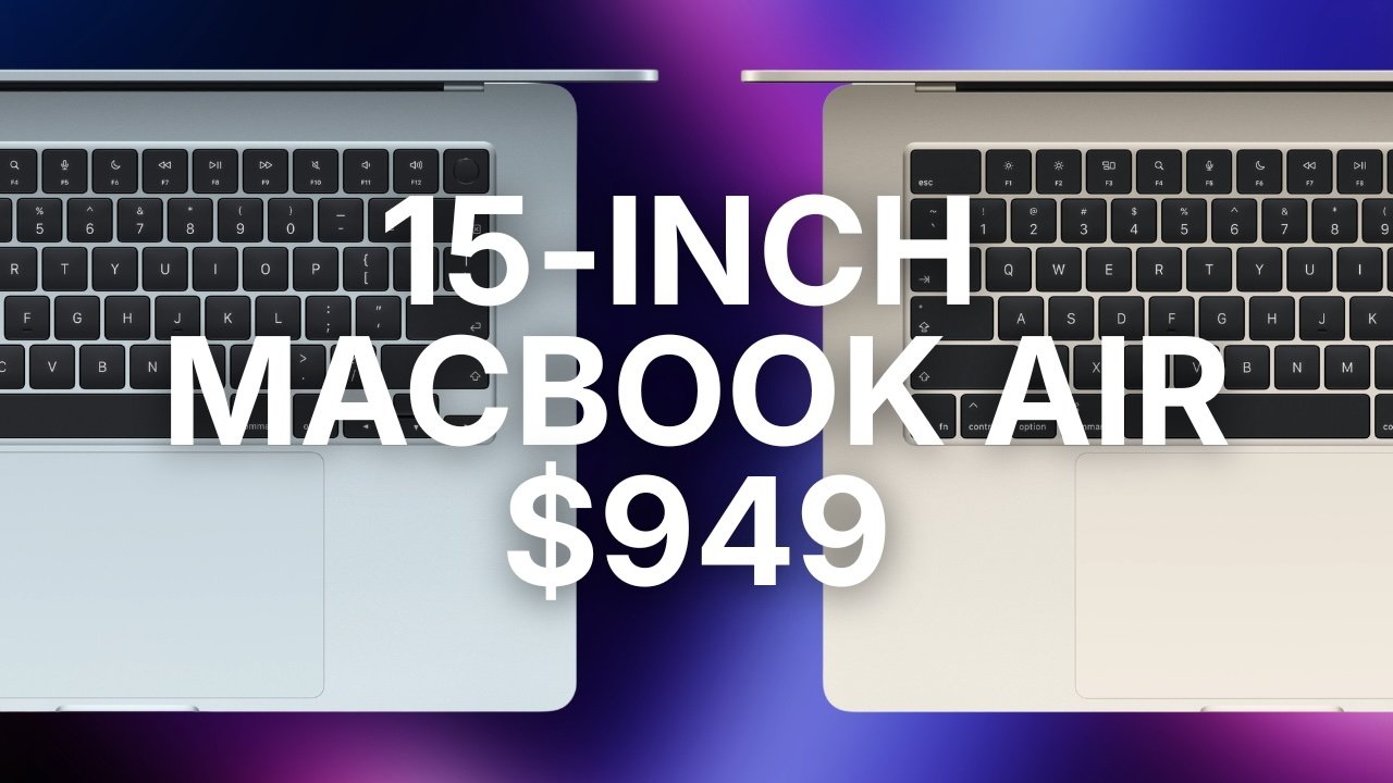 Amazon reducerer 15" MacBook Air pris forårssalget nærmer sig