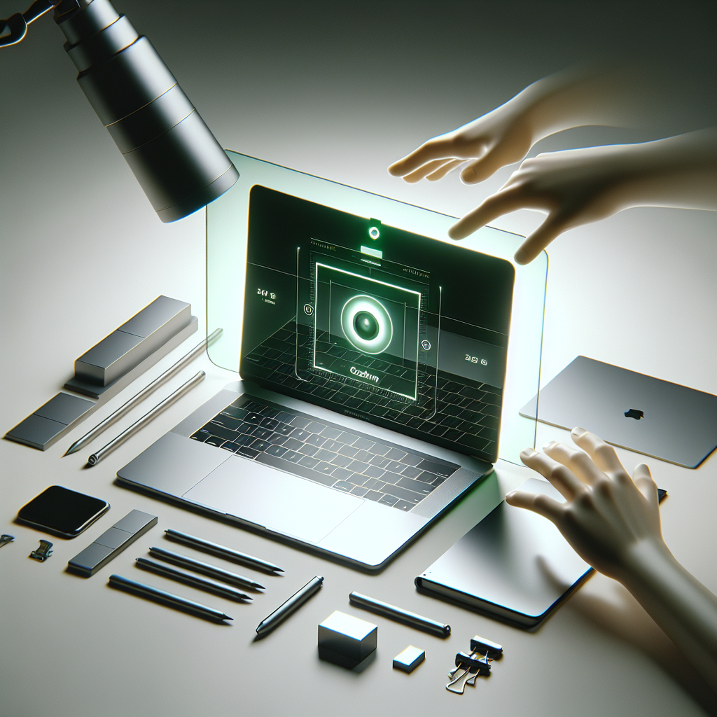 MacBook-neogrilys ljusgröna indikationsprogramvara garanterar ökad användarsäkerhet