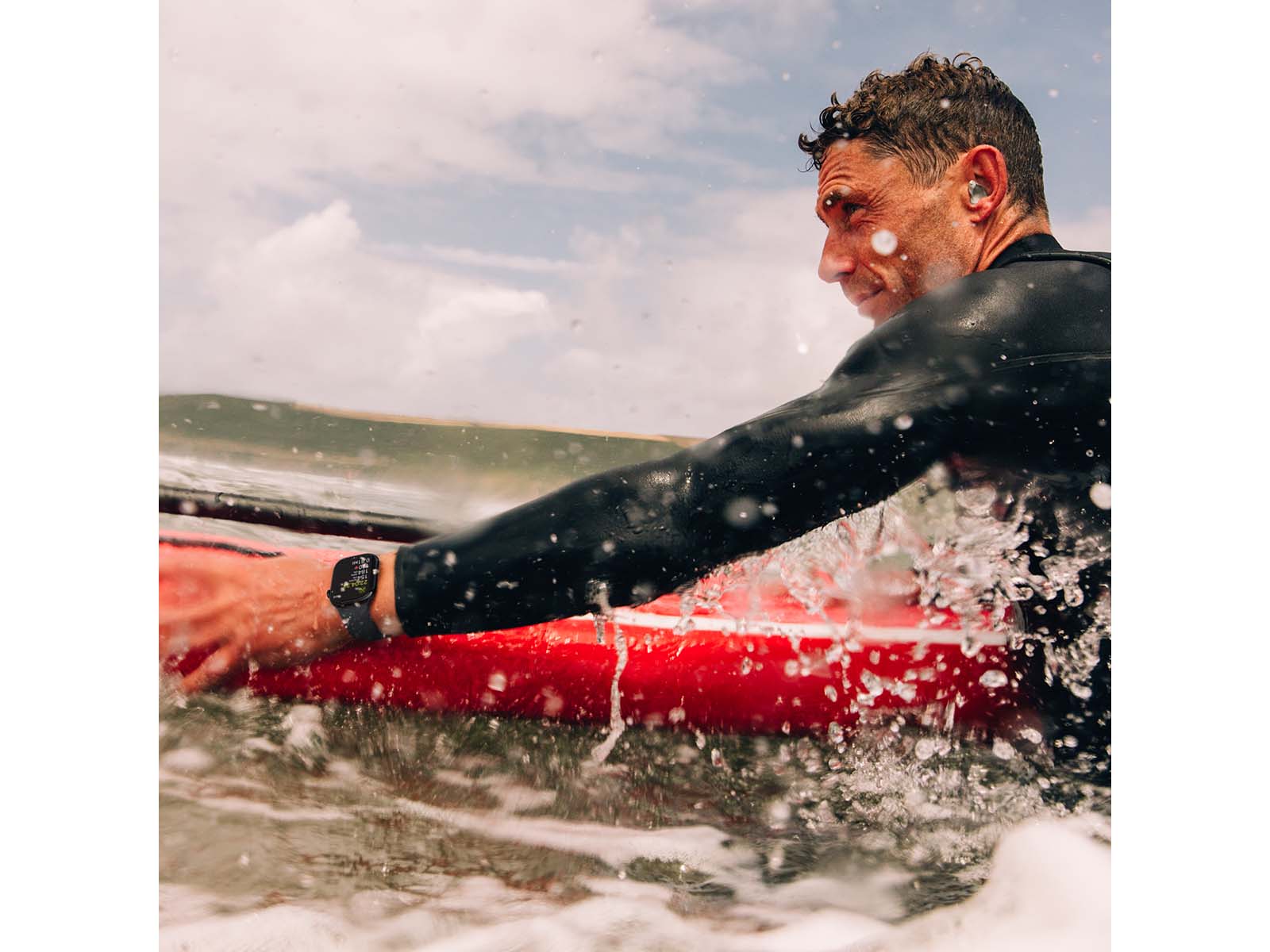 Apple Watch Series 10 G/C 46mm Skifferfärgad Tit M/L - (MWY43QN/A)