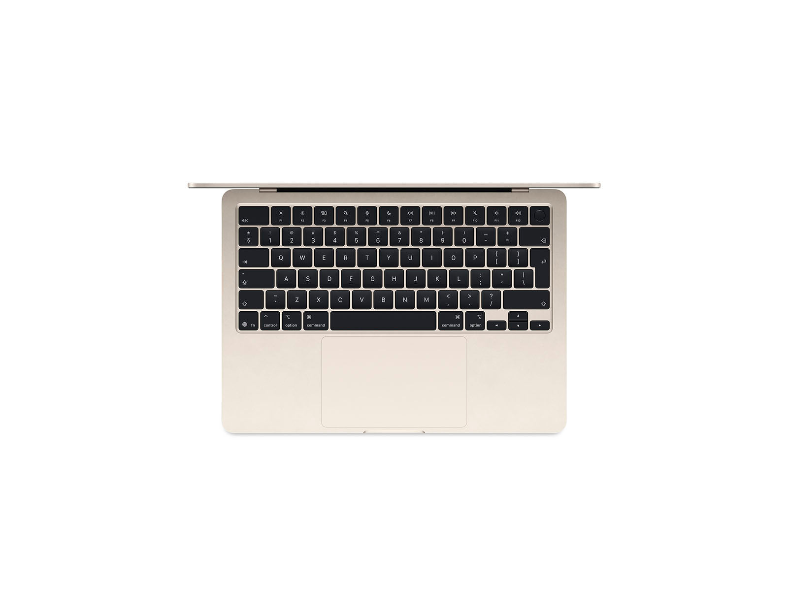 MacBook Air 2025 13" M4 10 processorer, 8 grafikkort, 16 GB, 256 GB - Starlight - (MW0Y3DK/A)