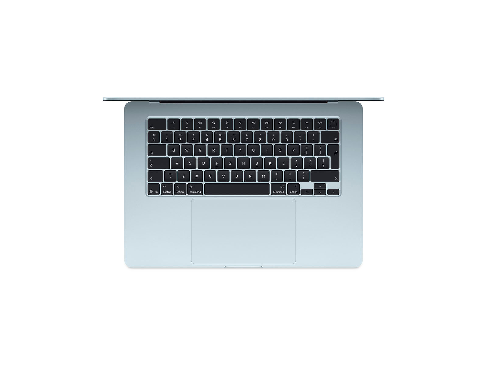 MacBook Air 2025 15" M4 10 processorer, 10 grafikkort, 16 GB, 256 GB - Himmelsblå - (MC7A4DK/A)