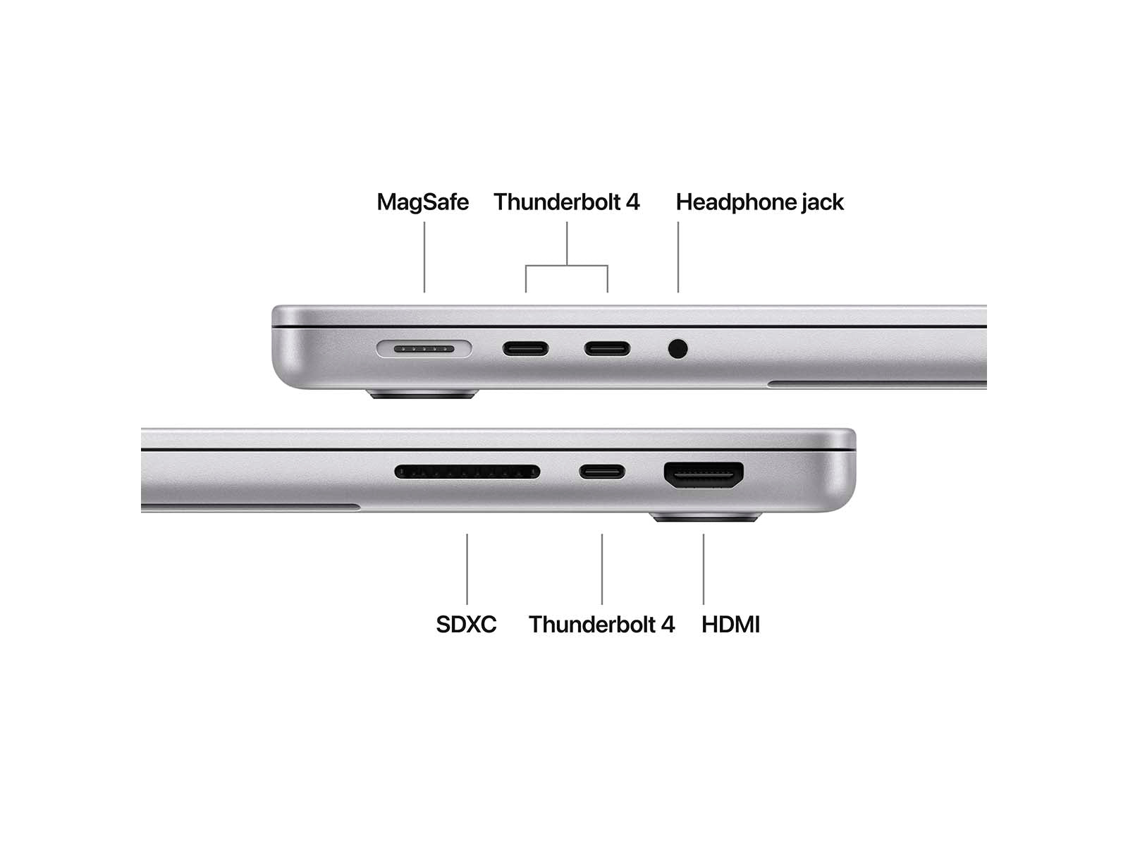 MacBook Pro 2025 14" M5 10 processorer, 10 grafikkort, 24 GB, 1 TB - Silver - (MDE64DK/A)