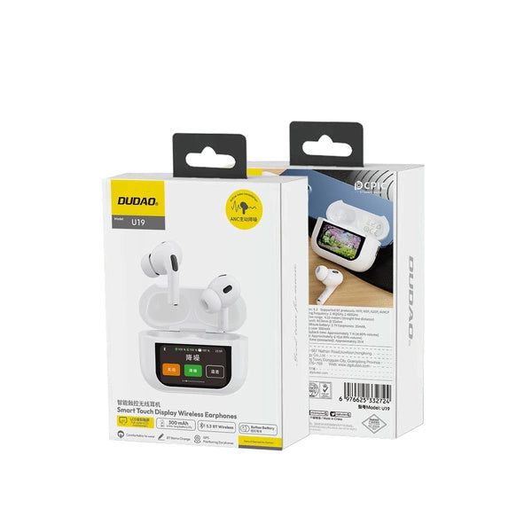 Dudao U19 In-Ear TWS trådlösa hörlurar med LED-display