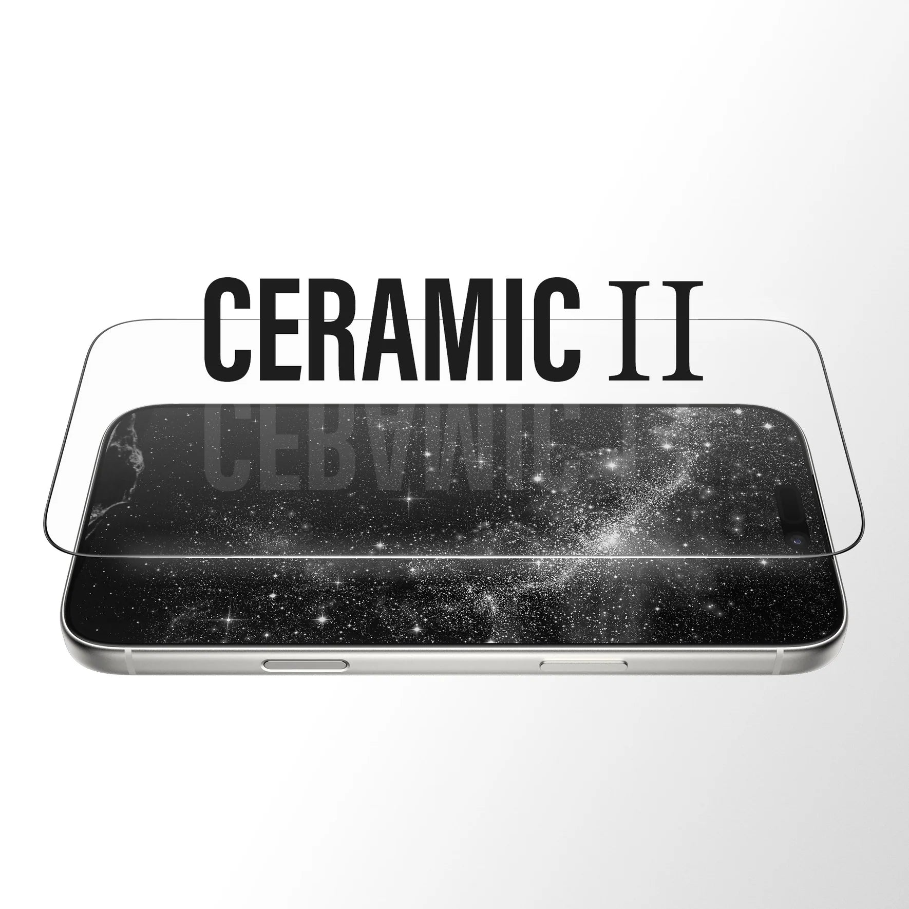 PanzerGlass Ceramic II Skærmbeskyttelse til iPhone 17 Pro Max