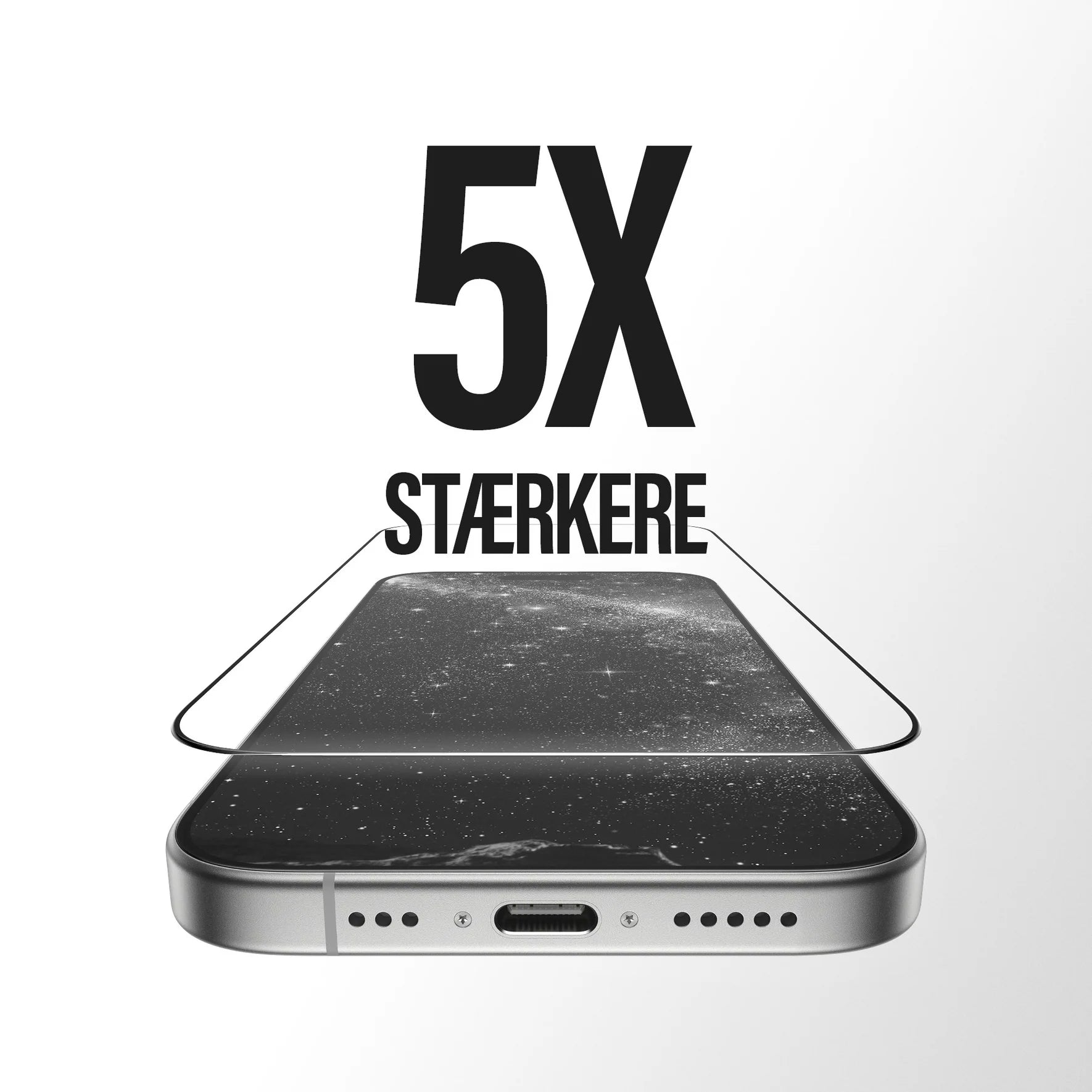 PanzerGlass Ceramic II Skærmbeskyttelse til iPhone 17 / 16 Pro