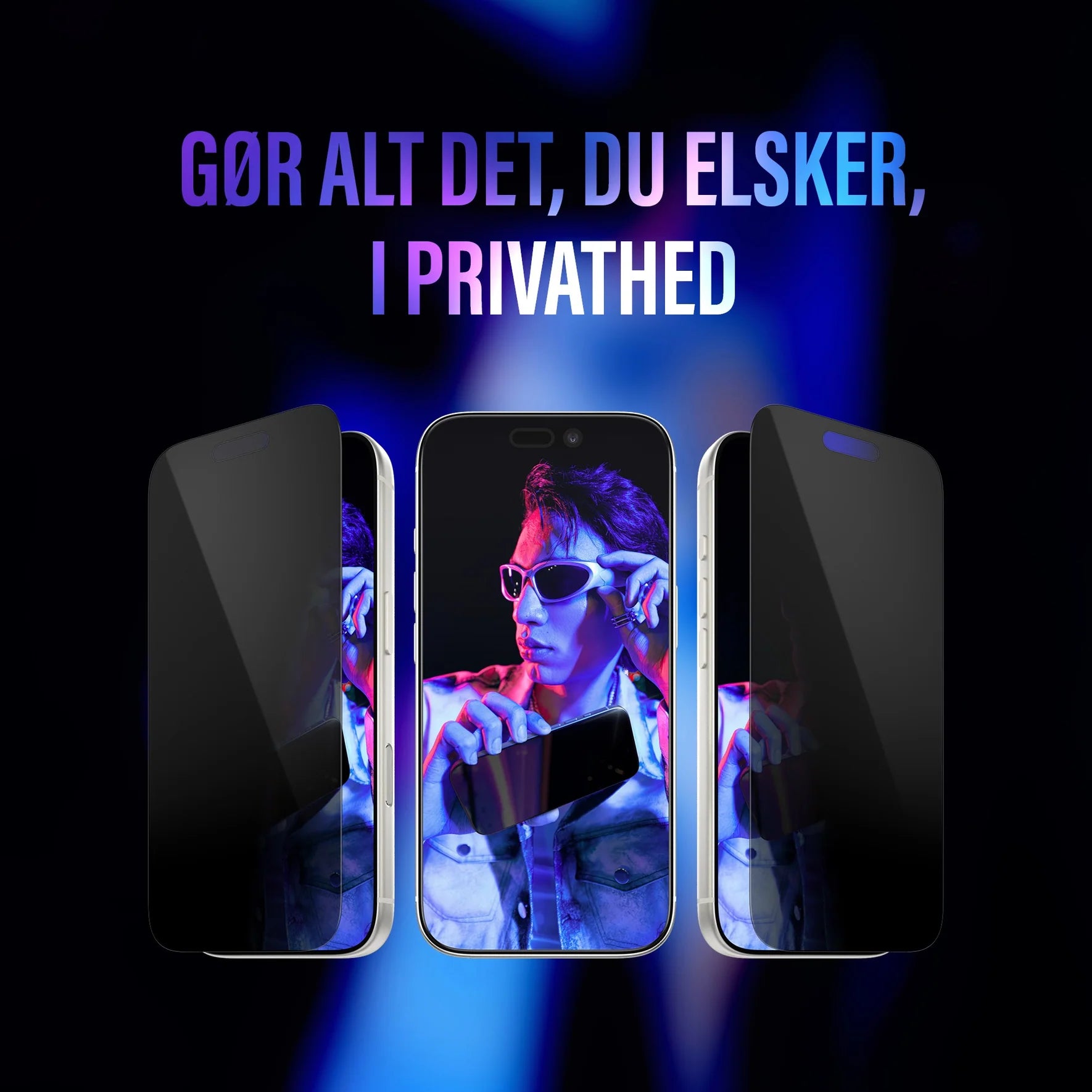 PanzerGlass SAFE Privacy Skærmbeskyttelse til iPhone 17