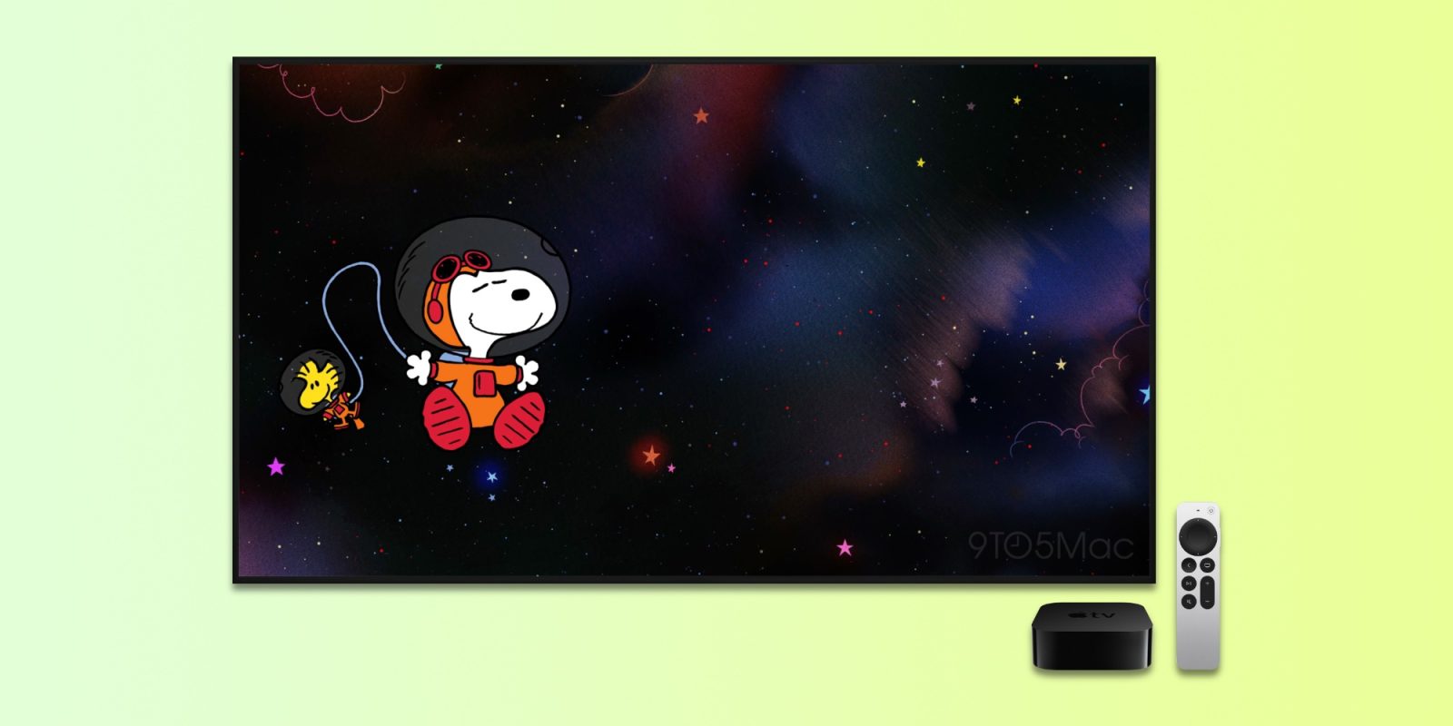 tvOS 18.2 beta 3 tilføjer ny Snoopy skærmsparer til Apple TV