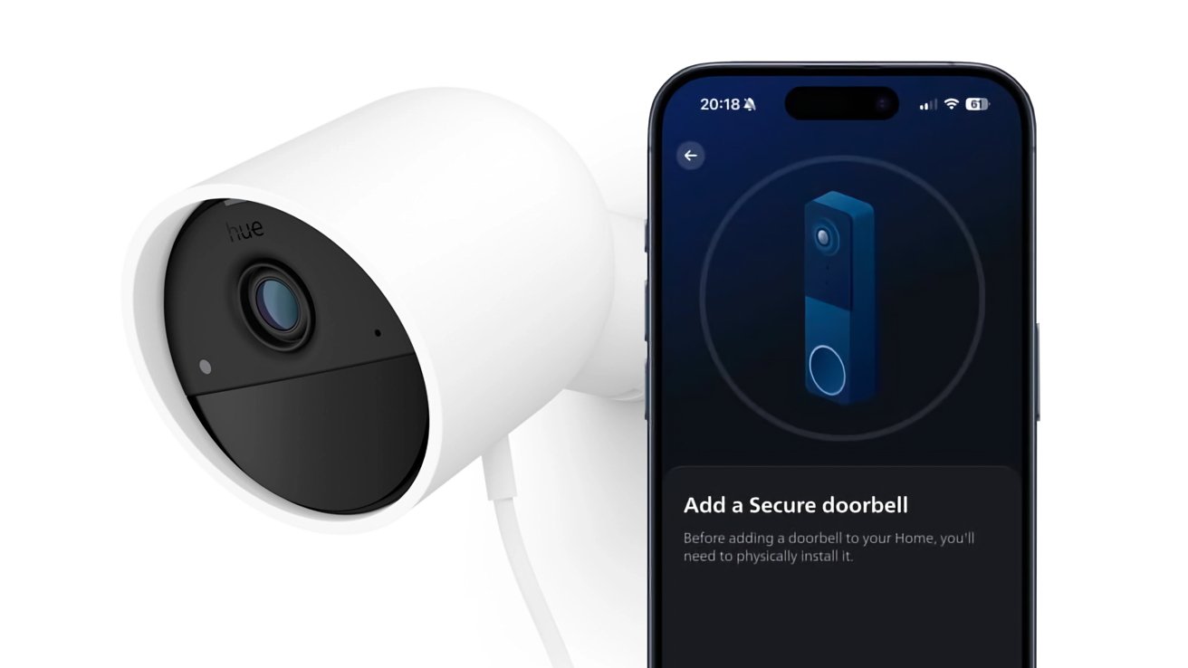 Philips Hue Secure dørklokke lækker data gennem iOS-app