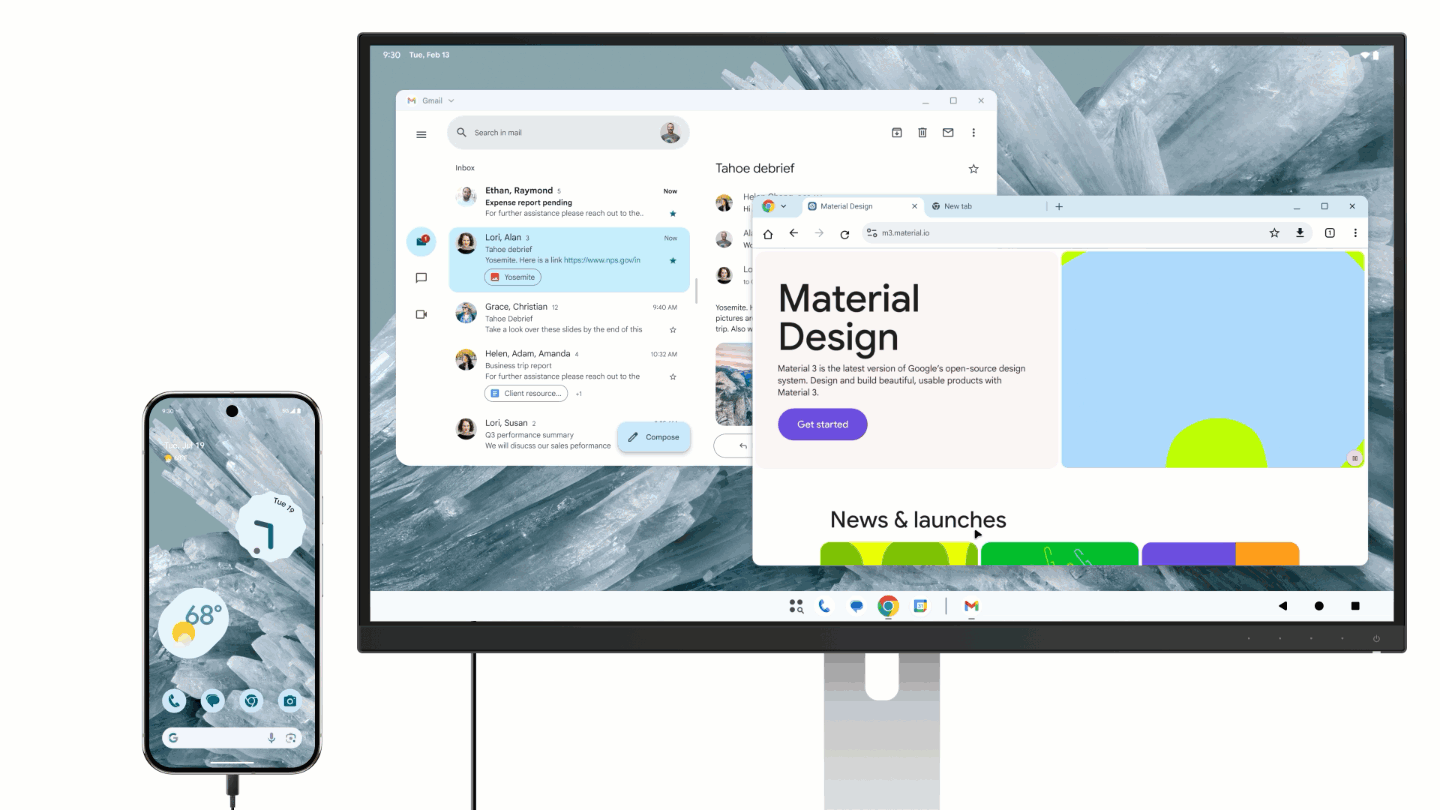 Android 16 er landet – nyt design lader vente på sig