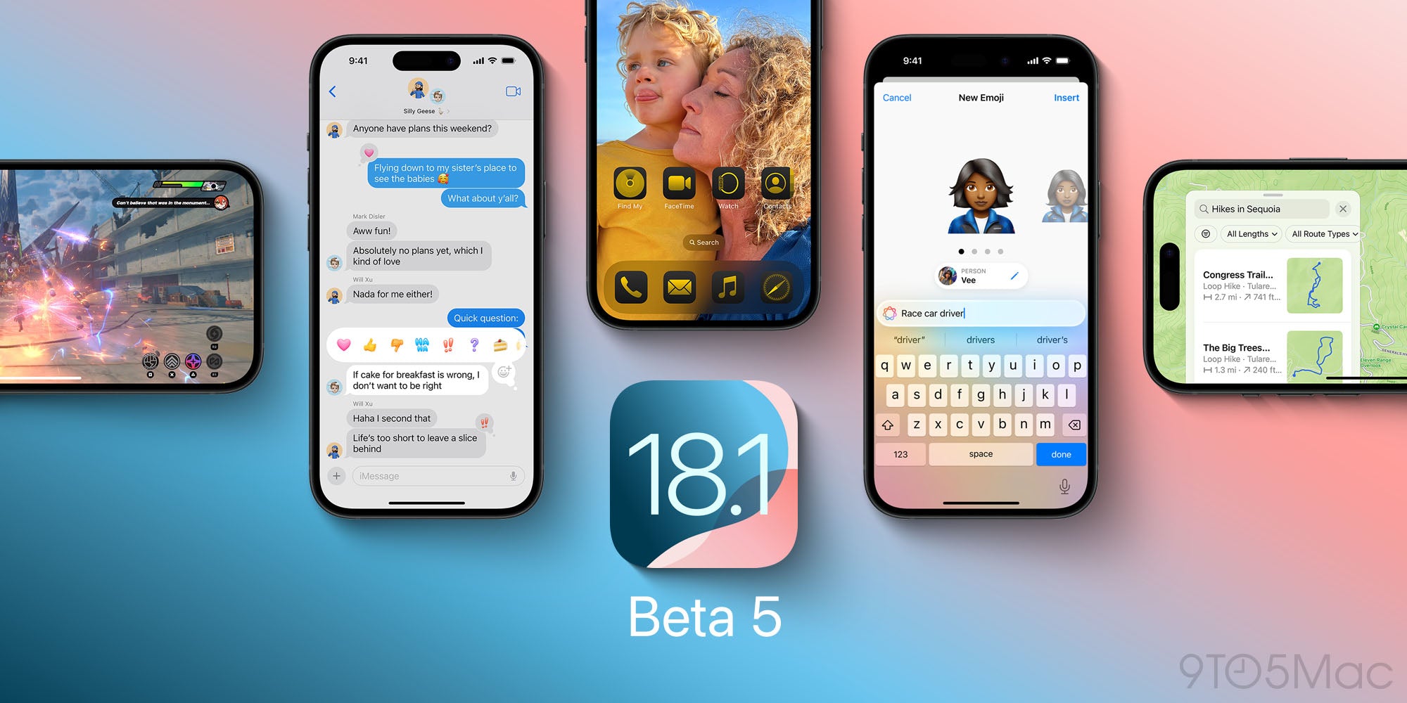 Apple frigiver iOS 18.1 beta 5 som offentlig lancering nærmer sig