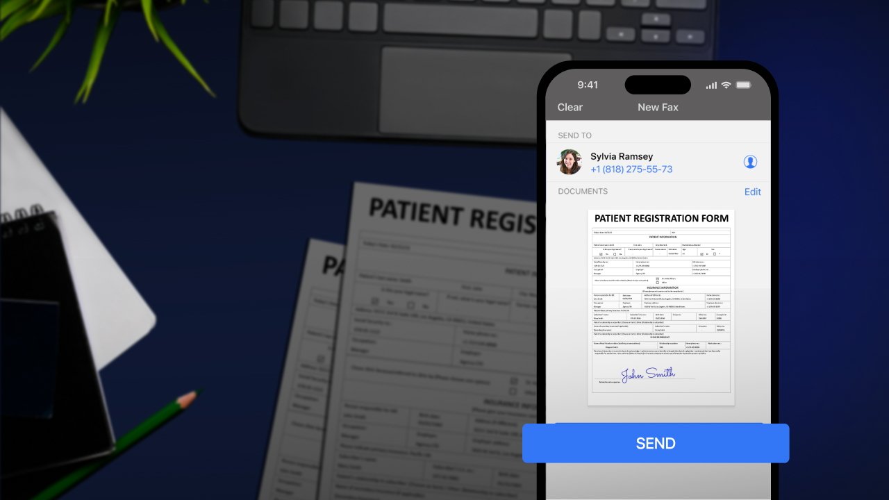 Fax nemt fra din iPhone med Municorn Fax app!
