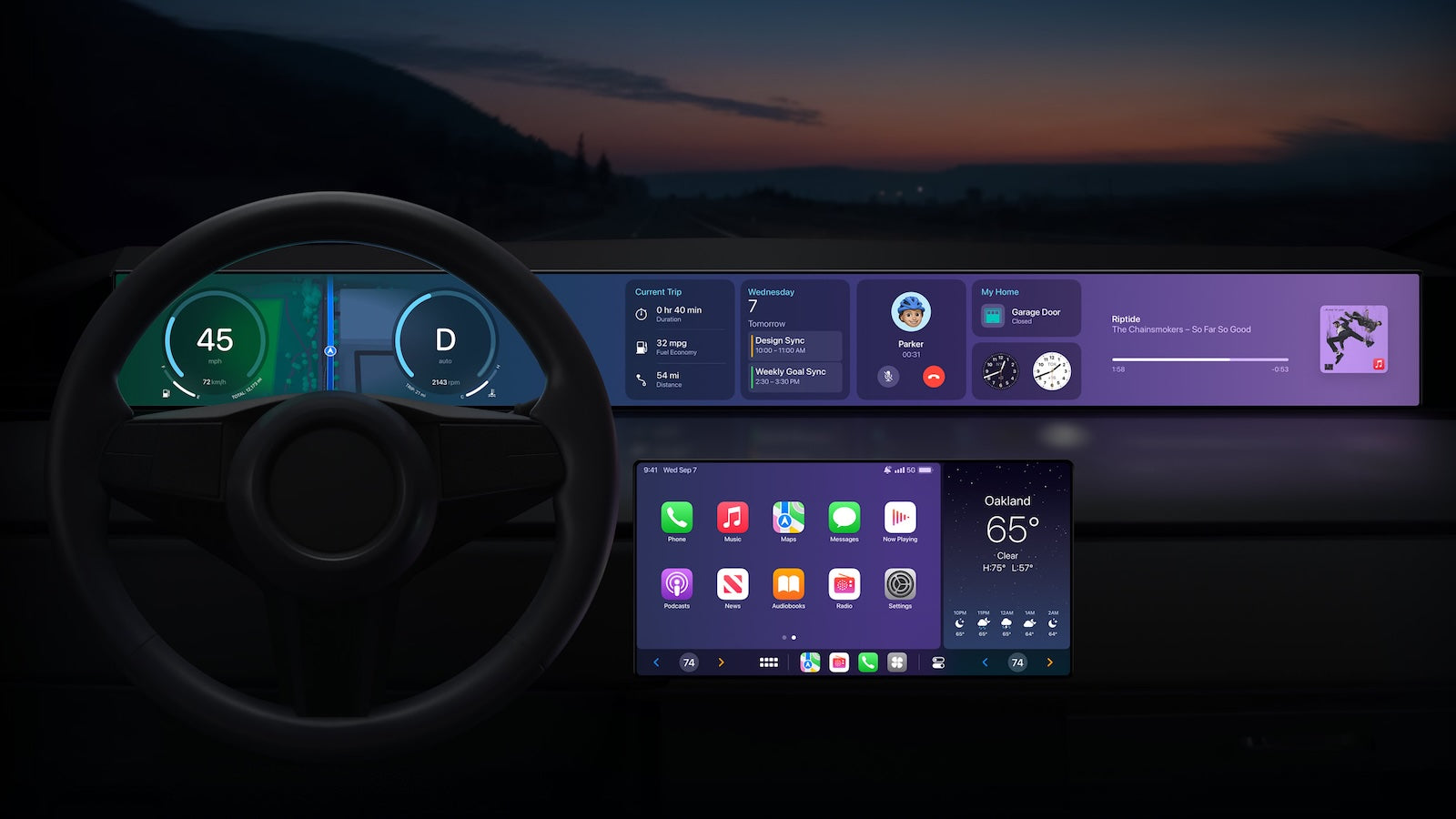 Apple fjerner '2024' fra næste generations CarPlay-side