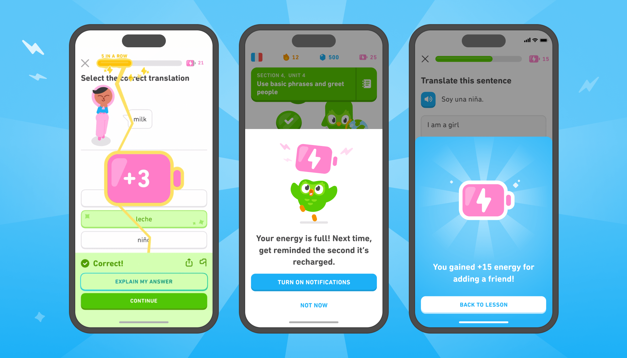 Farvel hjerter, hej energi: Duolingo gør læring sjovere!