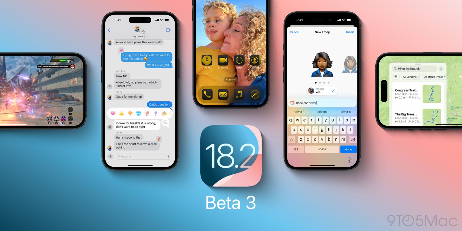 iOS 18.2 beta 3 nu tilgængelig for udviklere