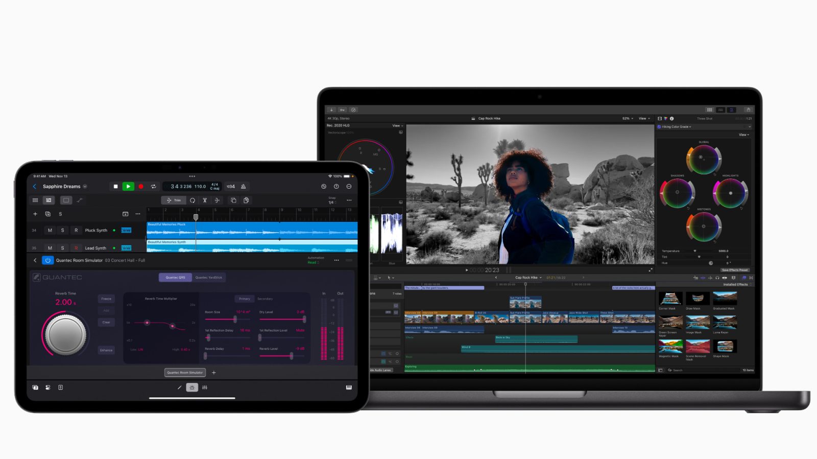 Apple frigiver Final Cut Pro 11 med rumlig video redigering, transskriber til undertekster og mere.