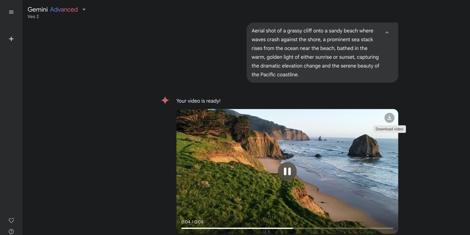Gemini app lancerer Veo 2 videofunktion til avancerede brugere