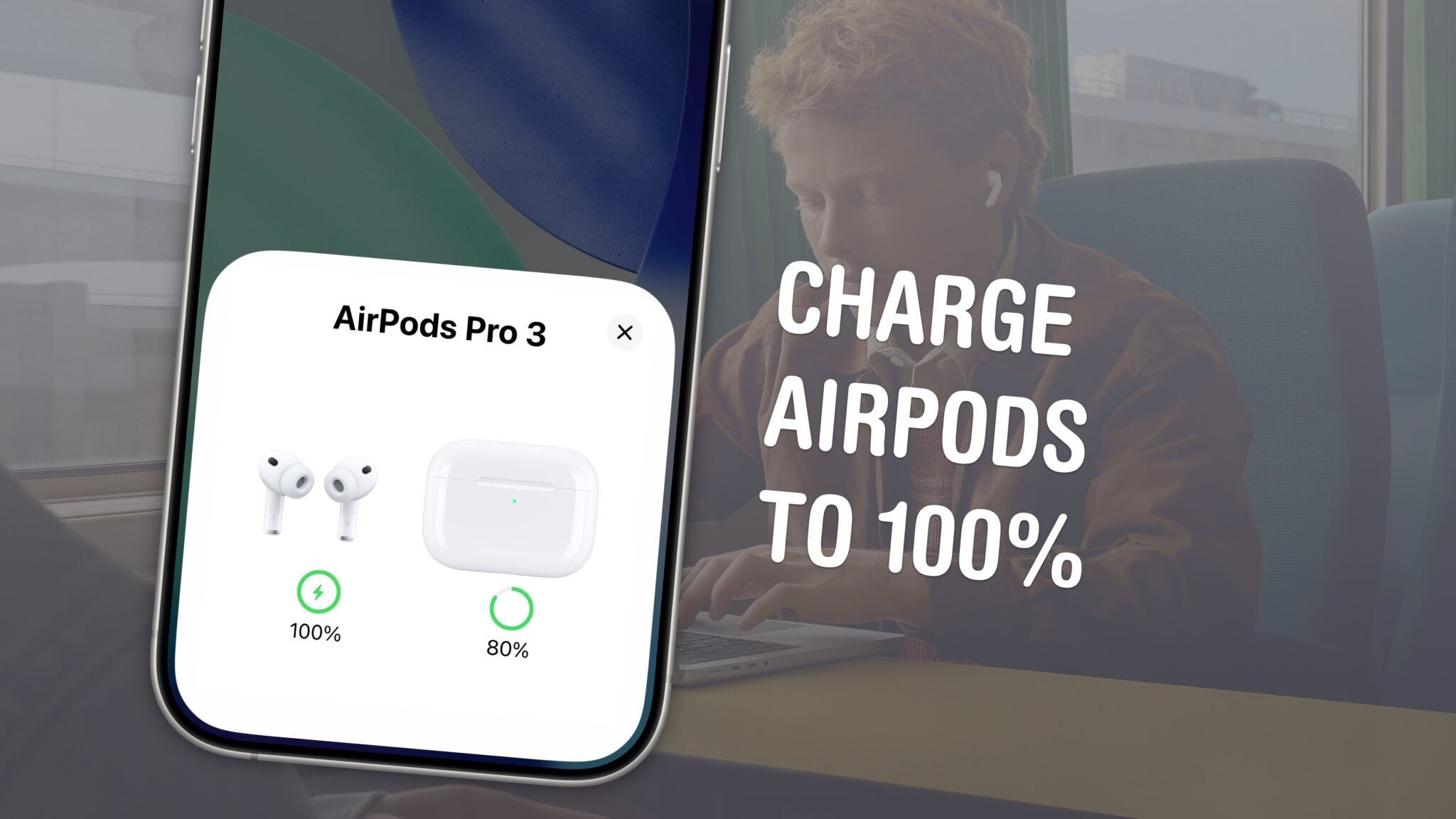 Optimer AirPods' batterilevetid med skjult indstilling til 100% opladning