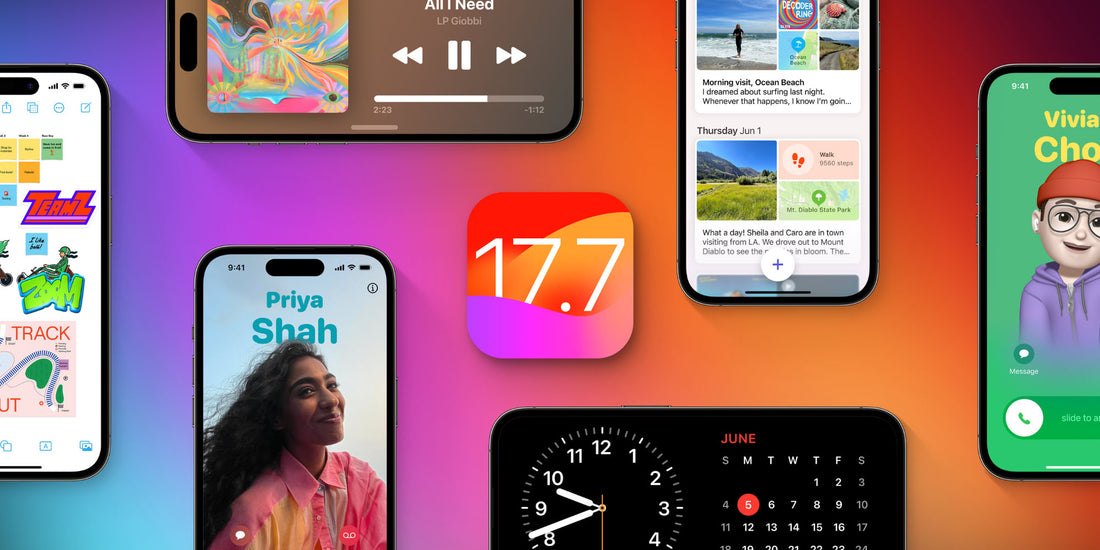 Apple udgiver iOS 17.7 med sikkerhedsopdateringer som alternativ til iOS 18.