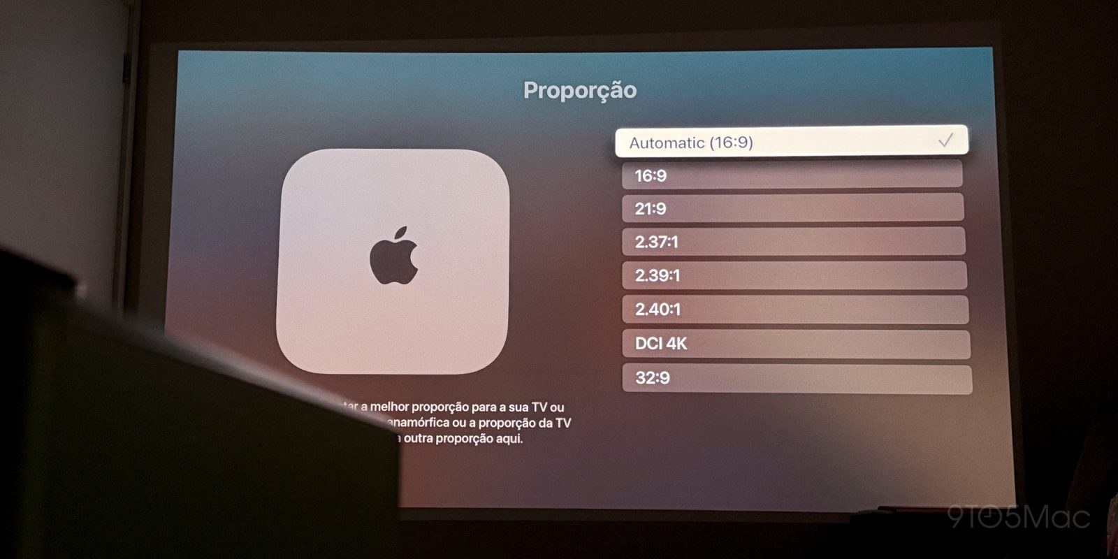 tvOS 18.2 tilføjer support for 21:9 og andre billedforhold til Apple TV