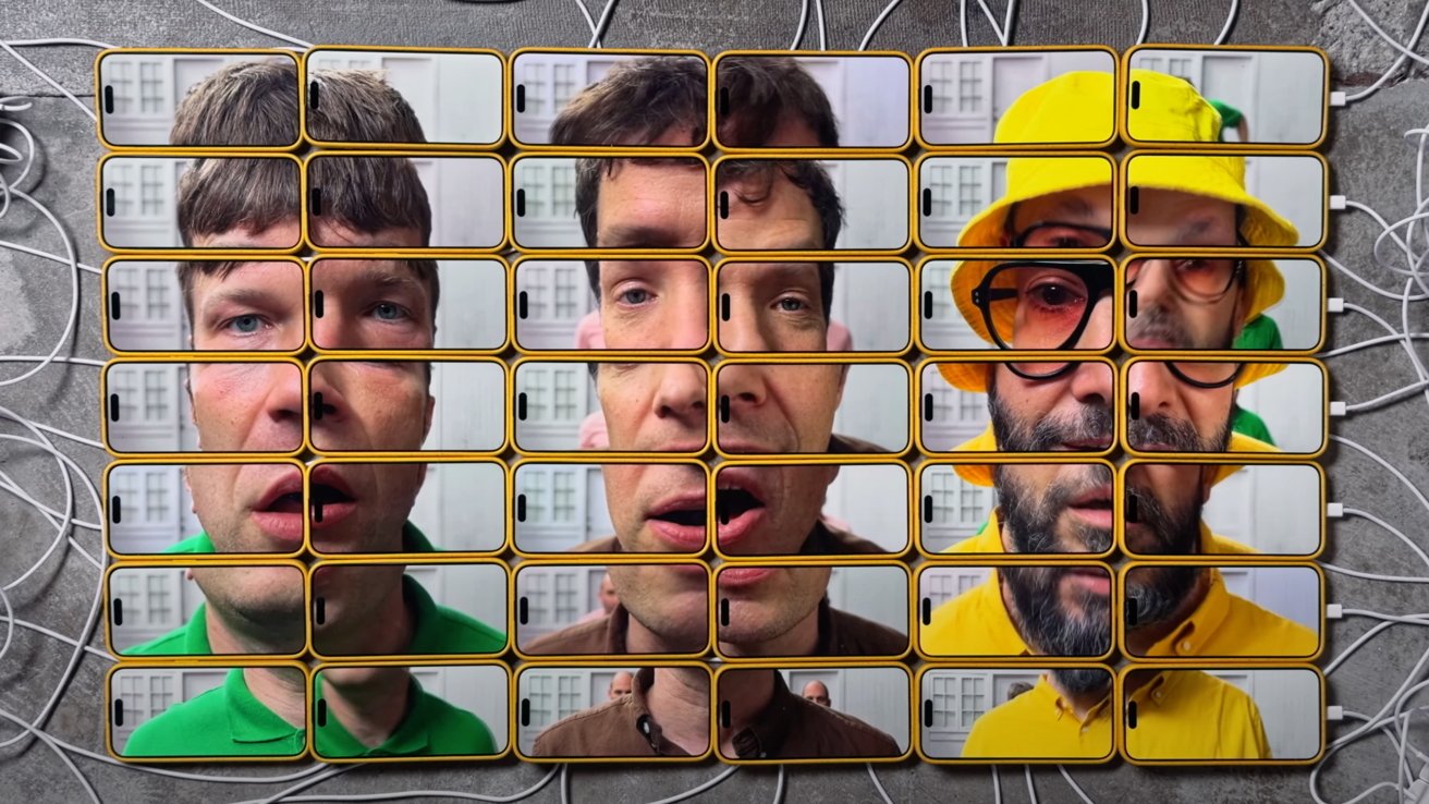 OK Go skaber musikvideo med 64 iPhones og fede effekter