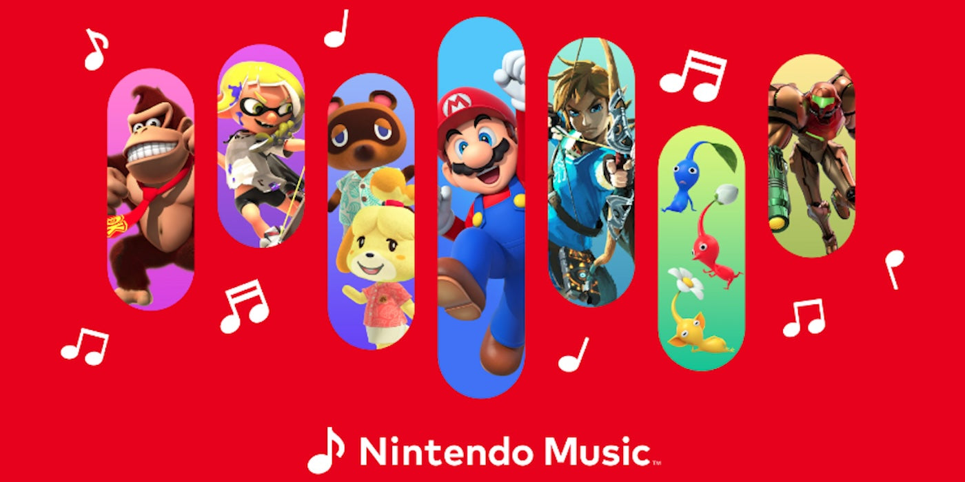 Officielt Nintendo Music-app slippes i dag for at levere 40 års ikoniske melodier til din iPhone