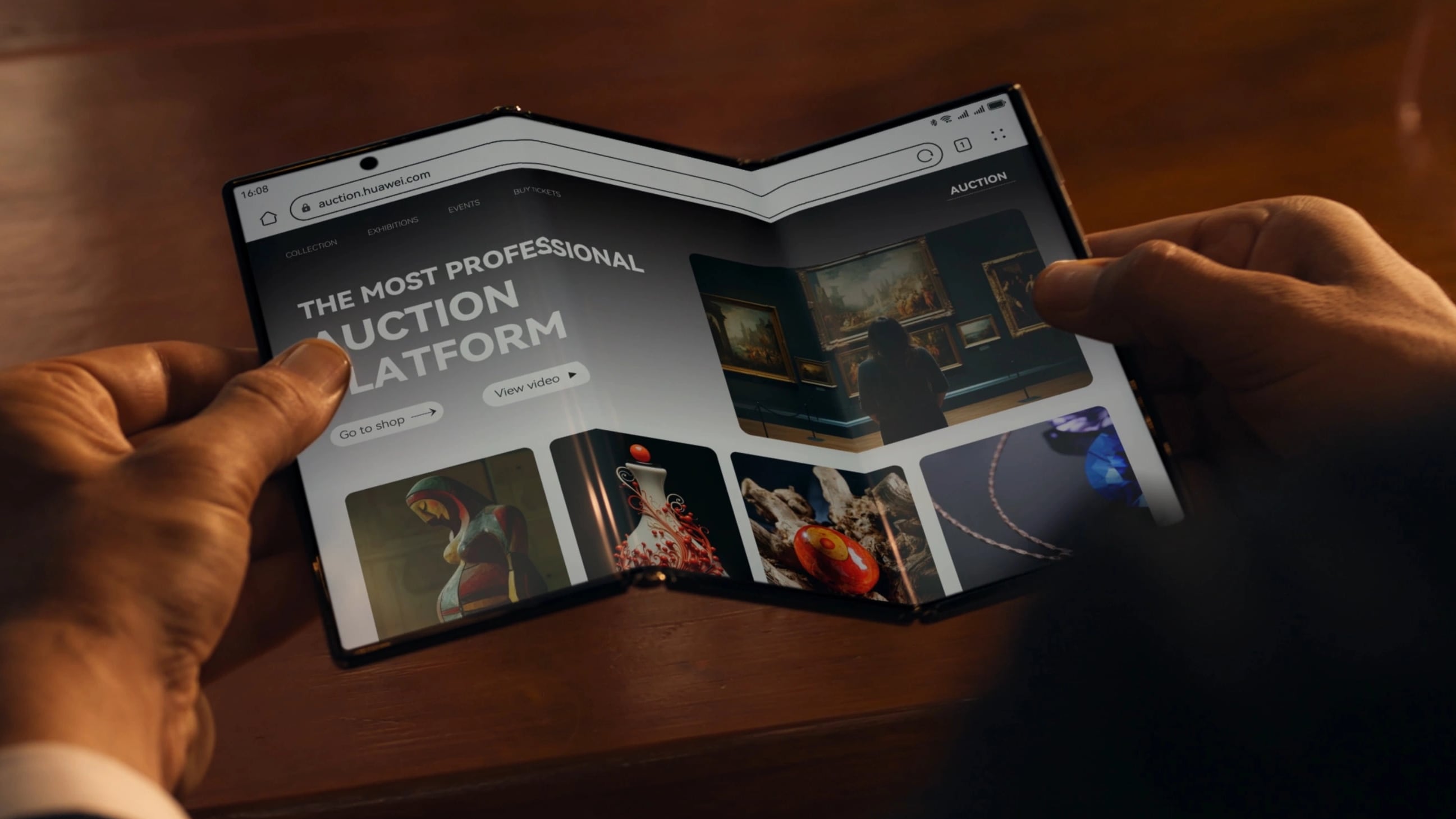 Samsung udvikler smartphone med tre fold!