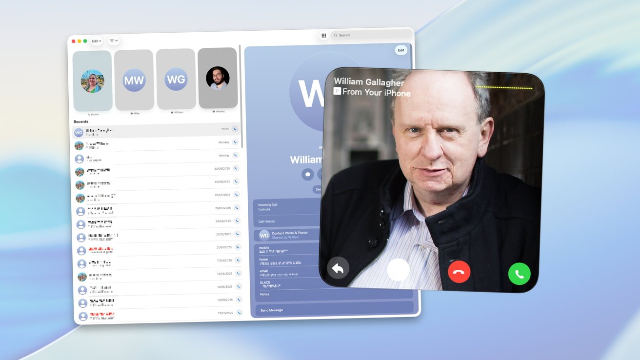 macOS 26: Forenede Opkald – iPhone og Skrivebord smelter sammen