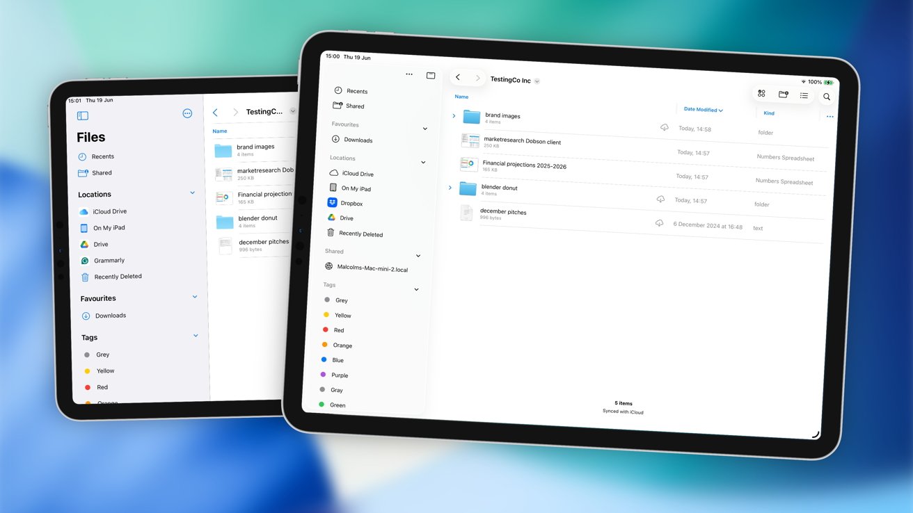 iPadOS 26 vs 18: Hurtigere, smartere og virkelig brugbar Files
