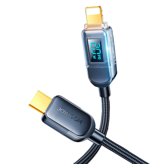 Joyroom S-CL020A4 USB C - Lightning Kabel 20W 1,2m med Ladestyrkedisplay Joyroom