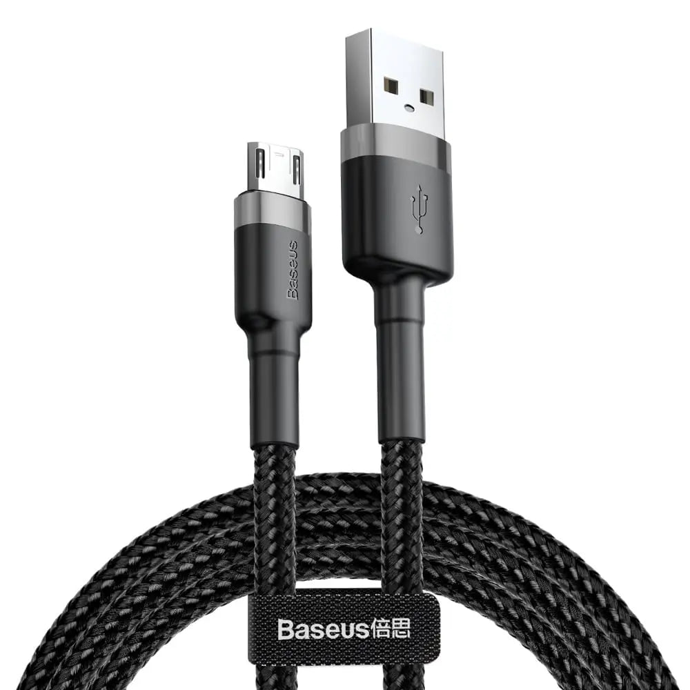 Baseus Cafule USB / micro USB Kabel i Nylon Fletning Baseus