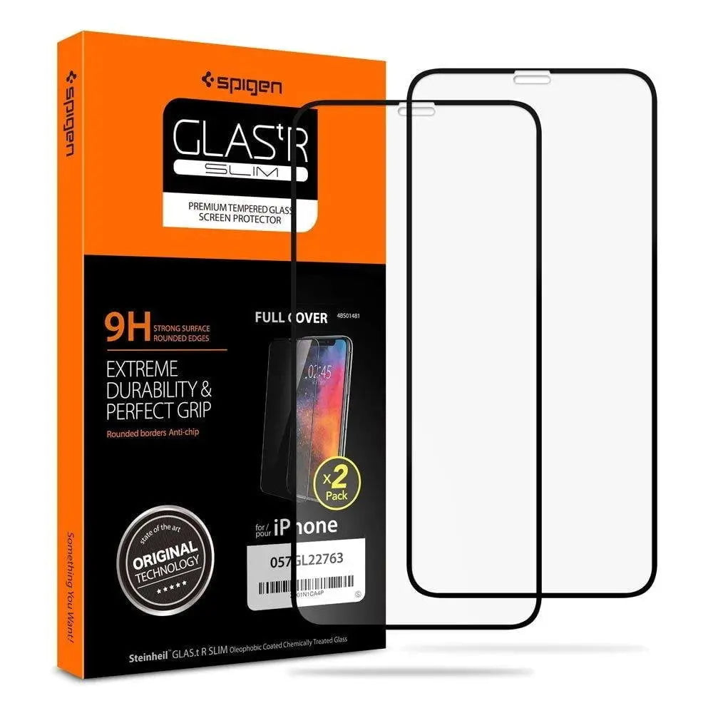 Spigen GLASS FC 2-PACK IPHONE 11 PRO BLACK Spigen