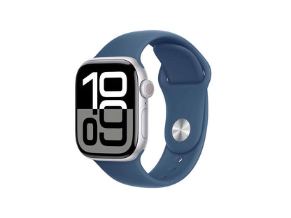 Apple Watch Series 10 (GPS) 42 mm Blå Sølv Smart ur Apple