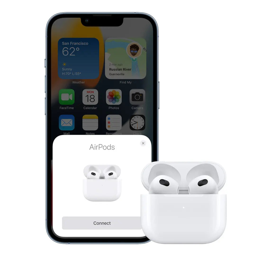 Apple AirPods (3. generation) med MagSafe - MME73ZM/A-OM Apple