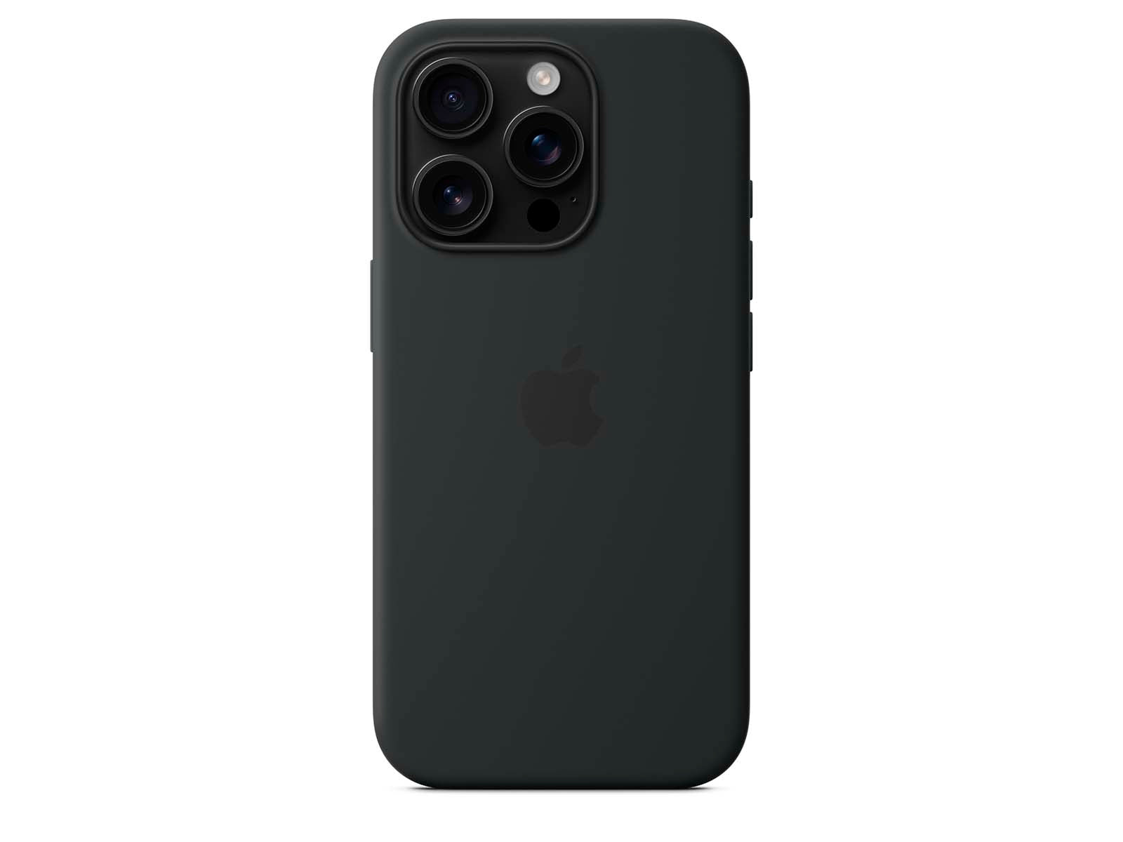 iPhone 16 Pro silikonskal - Svart - (MYYJ3ZM/A)