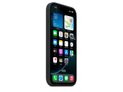 iPhone 16 Pro silikonskal - Svart - (MYYJ3ZM/A)