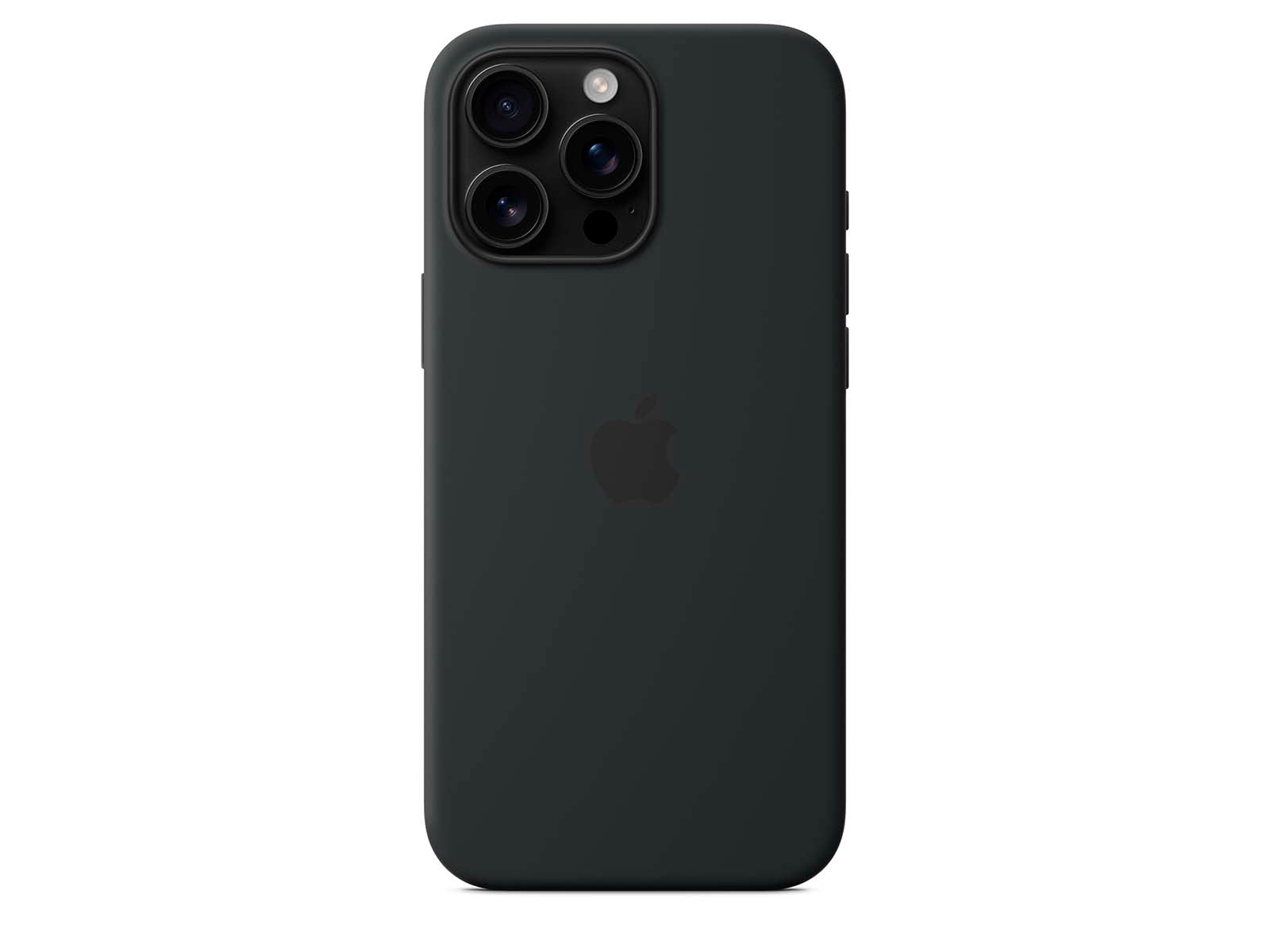 Silikonskal till iPhone 16 Pro Max - Svart - (MYYT3ZM/A)