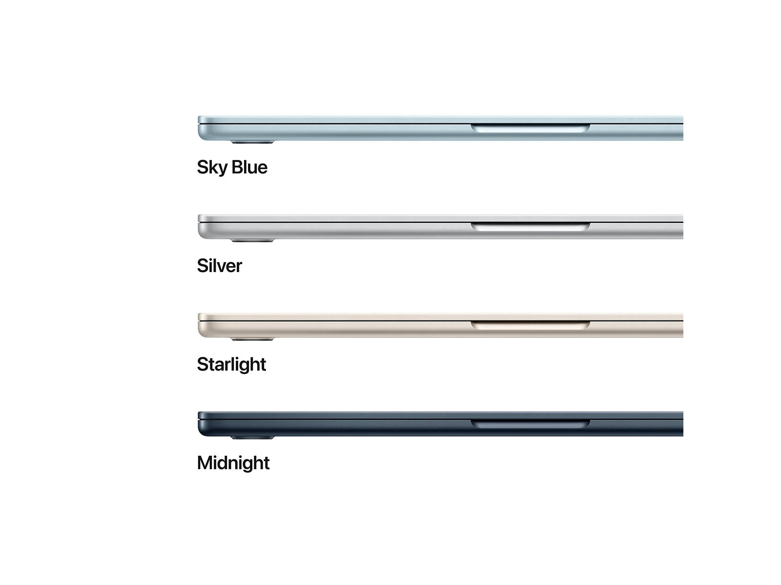 MacBook Air 2025 13" M4 10CPU, 10GPU, 24GB, 512GB - Midnight Apple