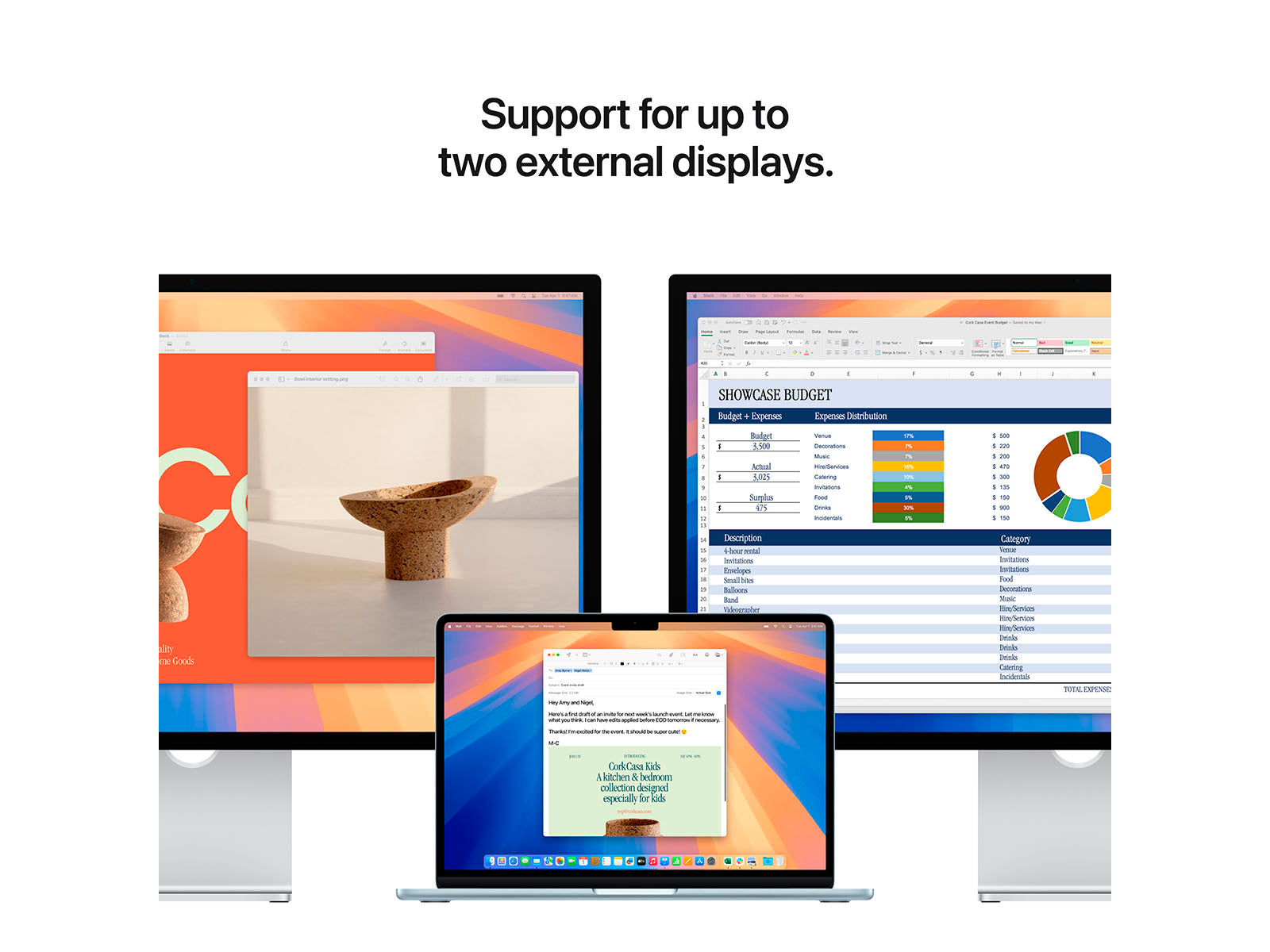 MacBook Air 2025 13" M4 10 processorer, 8 grafikkort, 16 GB, 256 GB - Silver - (MW0W3DK/A)