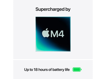 MacBook Air 2025 13" M4 10CPU, 10GPU, 24GB, 512GB - Himmelblå Apple