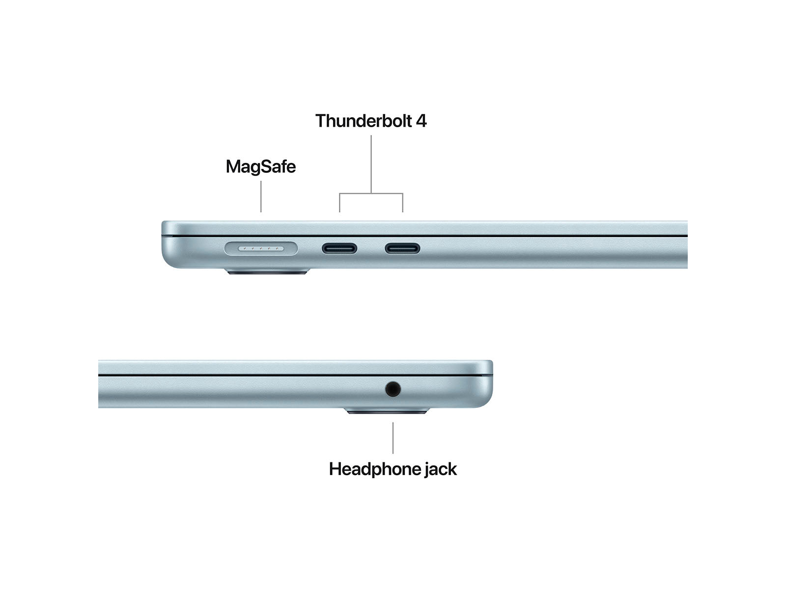 MacBook Air 2025 13" M4 10CPU, 10GPU, 24GB, 512GB - Himmelblå Apple