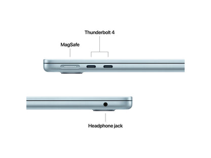 MacBook Air 2025 13" M4 10CPU, 10GPU, 24GB, 512GB - Himmelblå Apple
