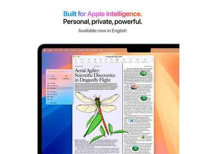 MacBook Air 2025 13" M4 10 processorer, 8 grafikkort, 16 GB, 256 GB - Starlight - (MW0Y3DK/A)