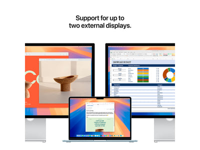 MacBook Air 2025 13" M4 10 processorer, 8 grafikkort, 16 GB, 256 GB - Starlight - (MW0Y3DK/A)