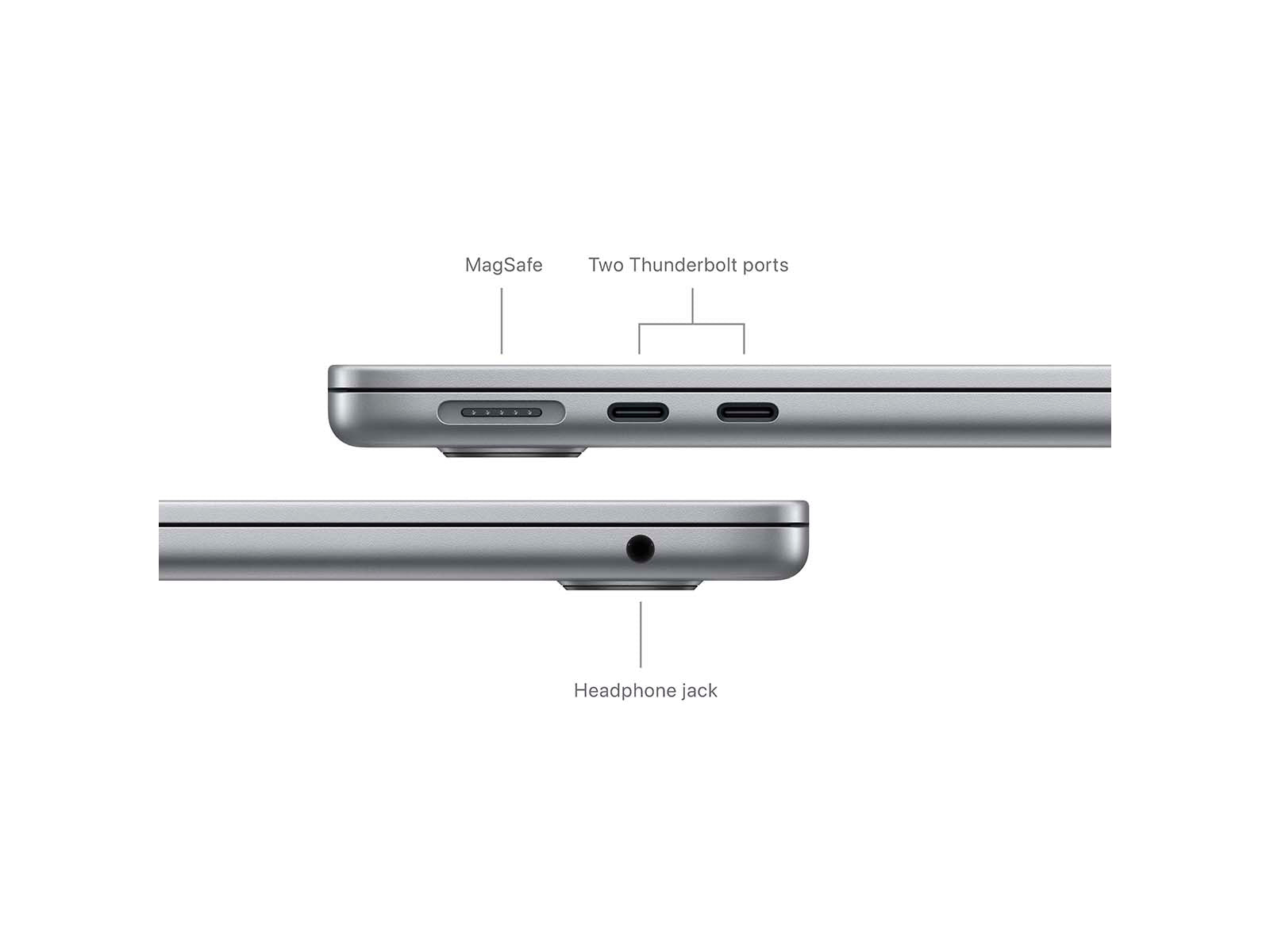 Apple MacBook Air 13.6 16GB 256GB Apple M3 8-core Space grey Apple