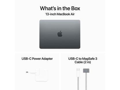 Apple MacBook Air 13.6 16GB 256GB Apple M3 8-core Space grey Apple