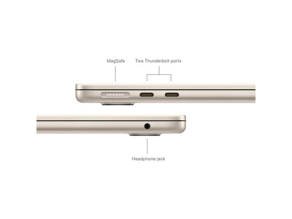 Apple MacBook Air 13.6 24GB 512GB Apple M3 10-core Stjernelys Apple