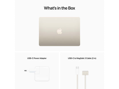 Apple MacBook Air 13.6 16GB 256GB Apple M2 8-core Stjernelys Apple