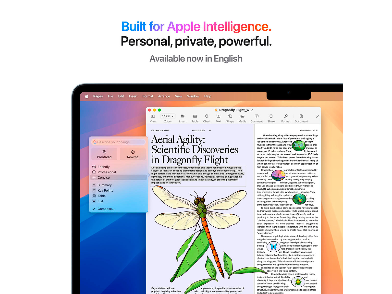 MacBook Air 2025 15" M4 10 processorer, 10 grafikkort, 16 GB, 256 GB - Midnatt - (MW1L3DK/A)