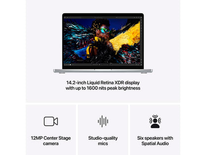 Apple MacBook Pro 14.2 24GB 1TB Apple M4 Pro 20-core Sølv Apple