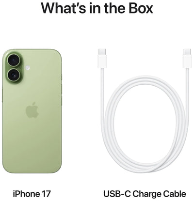 Apple iPhone 17 256 GB Salviagrön - (MG6N4QN/A) 